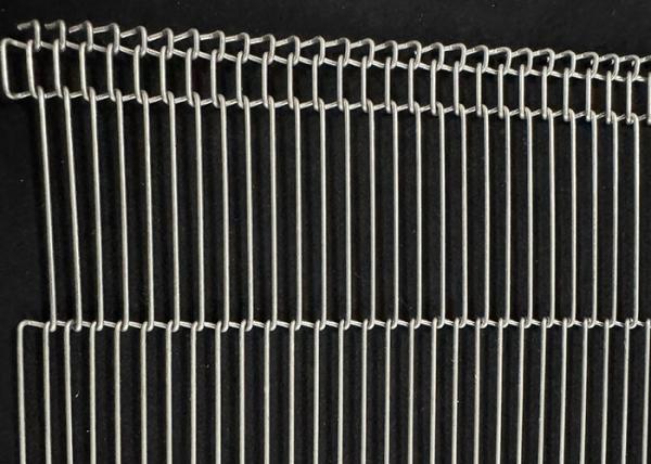 Professional 304 316 Stainless Steel Flat Flex Ladder Wire Mesh Conveyor Belt