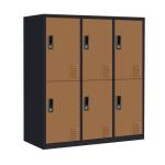 Commercial 0.4mm To 1mm Metal Locker Storage Cabinet