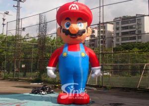 Wholesale 5m High Advertising Big Inflatable Super Mario For Promotion Activities From Guangzhou Inflatables from china suppliers