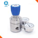 Low Pressure Argon Stainless Steel Gas Pressure Regulator AFK Brand Inlet 500