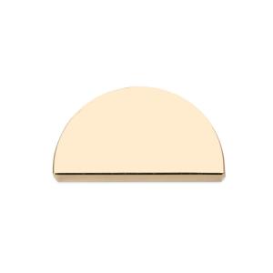 Wholesale Half Round Metal Bag Lock Light Gold For Underarm Backpack Shoulder Bag from china suppliers
