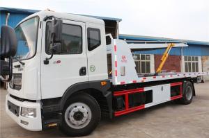 Wholesale High Efficiency Wrecker Tow Truck Vehicle Chile Dongfeng 8tons Flatbed Wrecker from china suppliers