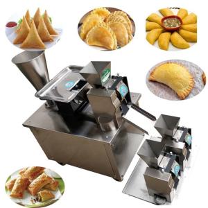 Wholesale 110v 220v 240v fully automatic dumpling Gyoza machine Ravioli/Pierogi/Elmeni/Empanada Samosa manufacturing machine from china suppliers