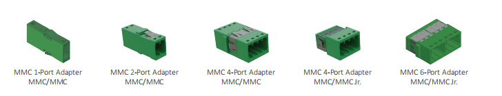 Compact Fiber Diameter 50/125 MMC Connector Solutions Customized Color Option
