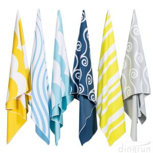 Buy cheap Sand Free Quick Dry Outdoors Microfiber Beach Towels for Kids & Adults from wholesalers
