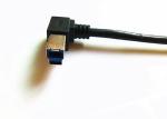 Colorful Angled USB Cable Copper Alloy Connector Material Fast Charging Speed