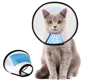 Wholesale Adjustable Pet Training Collars White Comfy Dog Cat Cone Collar from china suppliers