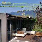 Restaurant Shop Electric Waterproof Retractable Awning Full Box