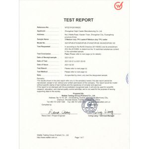Zhongshan Dajin Caster Manufacturing Co., Ltd. Certifications