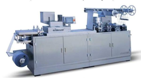 PLC Controlled Multifunction Blister Packing Machine For Aluminum Plastic