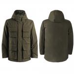 China Electric Rechargeable Heated Clothes Heated Jacket For Men With Battery Pack for sale
