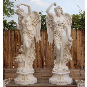 Wholesale Outdoor Garden Decoration Lady Marble Stone Sculpture Life Size from china suppliers