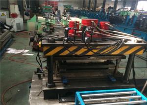 China 60mm Roller Axis Metal Roll Forming Machine Chain Driven 18 Roller Stations on sale
