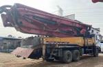 Sany 46M Used Concrete Pump Truck With Isuzu Chassis Euro3/14.256L