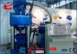 Cast Iron Sawdust Briquette Machine , Metal Briquetting Press Machine PLC
