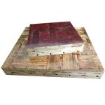 Bamboo 4*8ft Film Faced Plywood For Interior Decoration