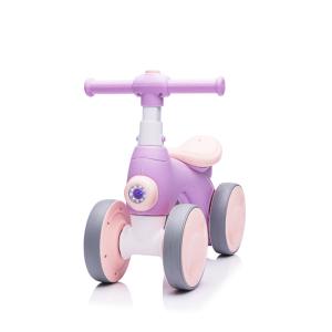 Wholesale Light Music and Bubble Device Balance Bike for 1-6 Years Old Kids 4 Wheels Car Style from china suppliers
