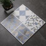 Ceramic Floral Pattern Decorative Exterior 300*300mm Bathroom Wall Tile