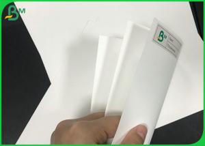 China Anti tear 32*45cm 200um 300m Double Sides PP Coated Synthetic Stone Paper Sheets on sale