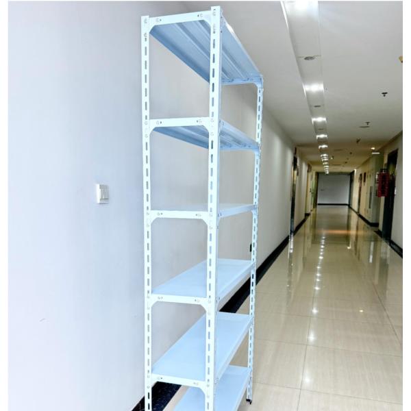 Cold Rolled Steel Light Duty Shelving Space Saving Metal Shelves