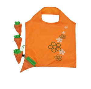 Wholesale Cartoon Fruit Polyester Foldable Reusable Grocery Bags Eco friendly from china suppliers