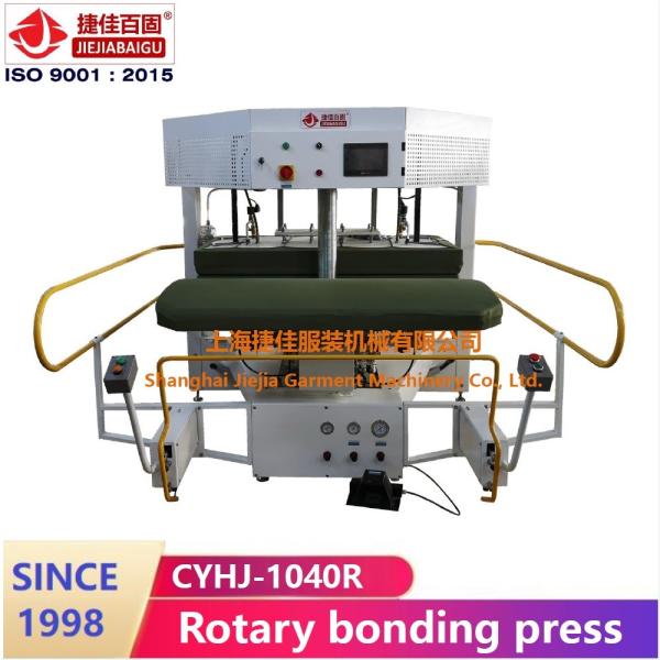 Different kind of fabric rotary Non Sewing Press Machine 1.5KW 0.4-0.6MPa Italy