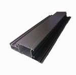 6063 Aluminium Extruded Profiles System For Casement Window Door Brown Silver