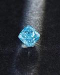 Loose CVD Lab Grown Synthetic Fancy Vivid Blue Diamond Cushion Shape 2.25ct IGI