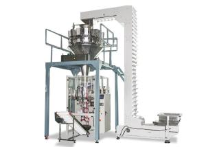 Wholesale Pneumatic Automatic Vertical Packing Machine , Sugar Packing Machine With Scale from china suppliers