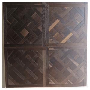 Wholesale Dark Stained Oak Engineered Versailles Panel Flooring For Villa, big house from china suppliers