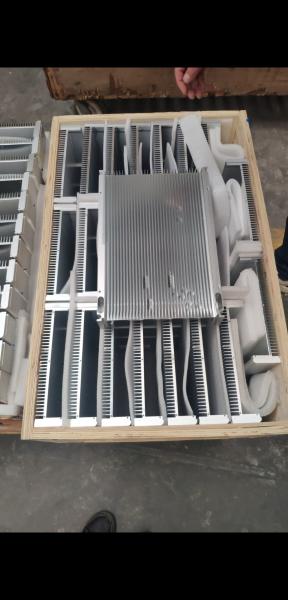 Electronic Enclosure Aluminum Heatsink Extrusion Profile Anodized 100% QC