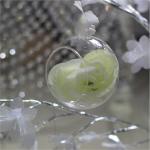 Wholesale cheap glass hanging ball candle holder lantern for event Christmas