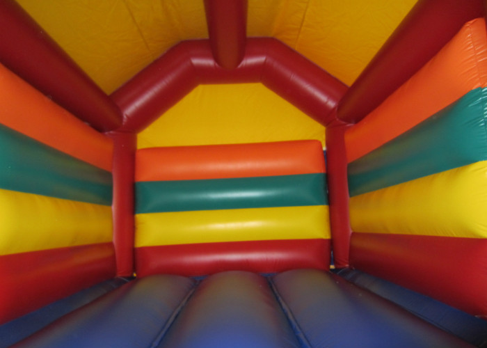 Kids inflatable jumping house Red inflatable bouncer house CE inflatable bouncy for children under 12 years