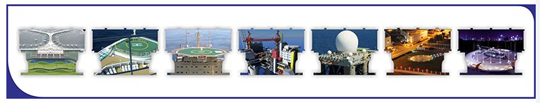 AH-HP/I Aluminum Alloy Touchdown and Lift-off Area Green LED Light Helipad Landing lights Heliport Light Inset light