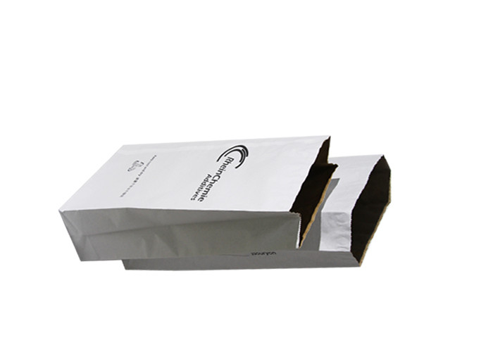 Square Bottom Custom Printing Biodegradable Paper Bag For Packaging Corn Starch