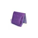 10.5x10CM Opp Pack PU Card Holder Womens Coin Pocket EN17