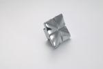 Cupboard Furniture Cabinet Knob Zinc Alloy Square Kitchen Drawer Handles