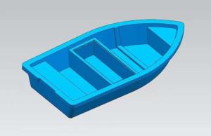 Wholesale 2.3m Boat Mould Oxidation Resistance No Leakage 2.5 To 3mm from china suppliers