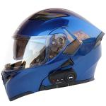 Hot sale double lenses full face bluetooth motorcycle helmet full face