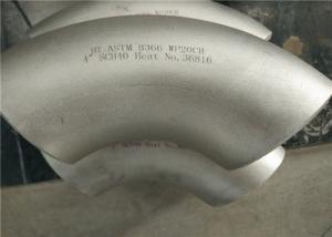 China Butt Welded Steel Pipe Fittings , Nickel Alloy Tthreaded Pipe Fittings ASME B16.9 20 ASTM B366 UNS N08020 on sale