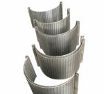 Curved 1.5mm Wire 0.3mm Slot Profile Wire Screen For Aggregate