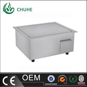 Wholesale Stainless Steel Built In Griddle Cooker 220v Freestanding For Fried Beef Steak from china suppliers
