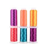 High Tenacity 120d/2 100% Viscose Rayon Embroidery Thread for Embroidery Machine