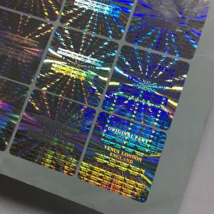 Wholesale Carton Packaging PVC Adhesive Sticker Label Waterproof Custom Holographic Stickers from china suppliers
