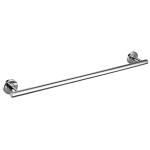 23 Inch Single Bathroom Towel Bars Polished Finish Wall Mounted OEM ODM