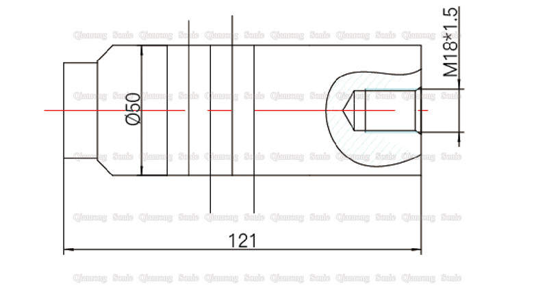 20khz Ultrasound Transducer For Mask Maching Earloop Welding Equipment