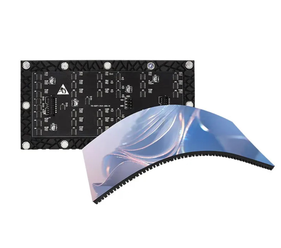 P2mm Flexible Creative LED Display Modules With High Adaptability And Lightweight Design For Creative Installation