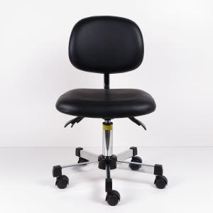 Wholesale 3 Level PU Leather Ergonomic ESD Chairs Lift Swivel , Clean Room ESD Lab Chairs from china suppliers