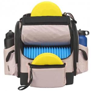 China Custom Polyester Camo Sports Disc Golf Bag Backpack Big Capacity on sale