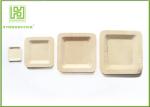 Non - Flavor Wood Appetizer Plates , Eco Friendly Rice Husk Fiber Dinner Plates